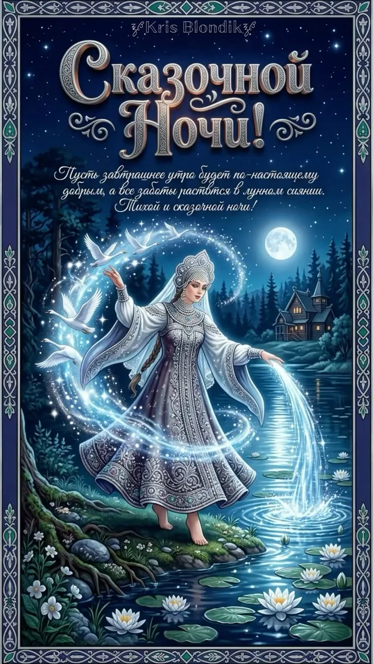 Доброй ночи! Прекрасных и сладких снов! ✨🌙