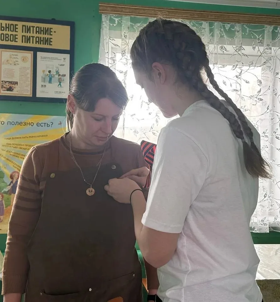 💫В преддверии празднования Дня Победы в школах Клинцовского района стартовала Всероссийская акция «Г