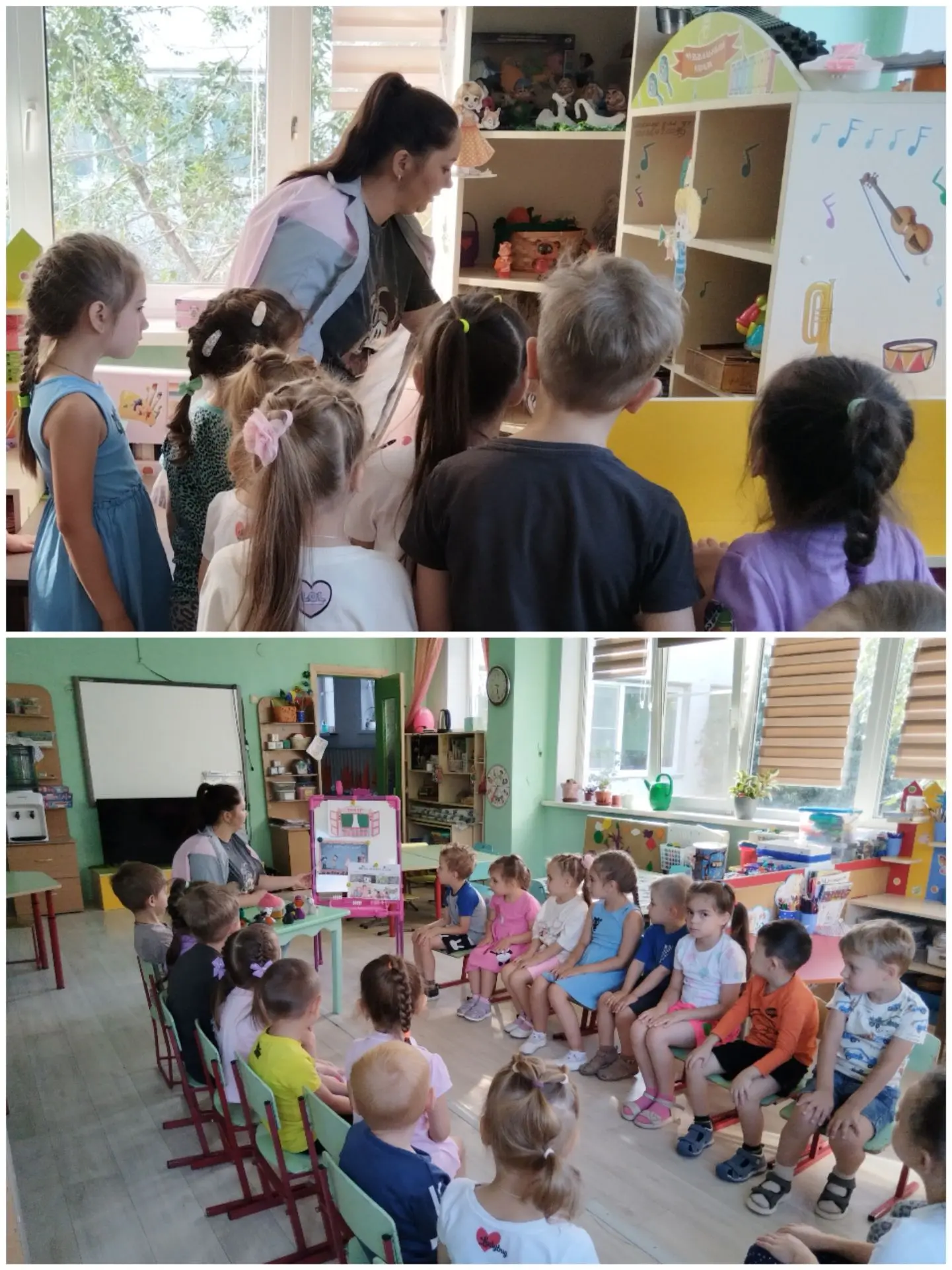 В группе №3 "Солнышко"🌞В рамках тематической недели: "Театральный калейдоскоп".🎭