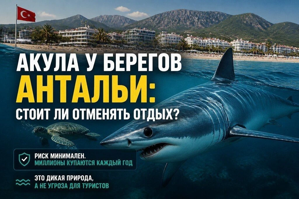 ‍🦈 В Анталье замечена акула мако: стоит ли отменять отдых?

В сети появился ролик, где акула мако а