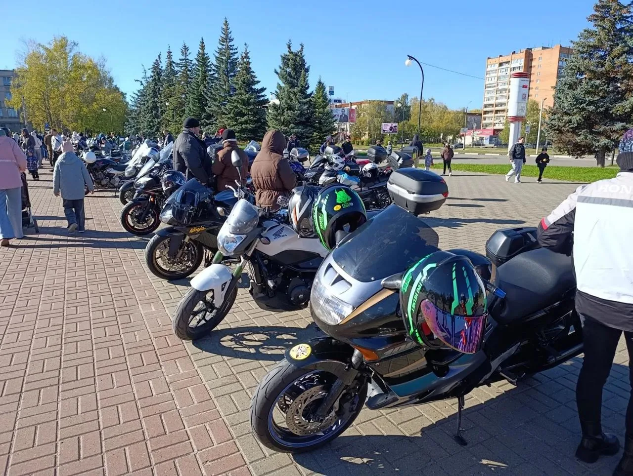Закрытие мотосезона на площади Мира🔥 😍 🏍
