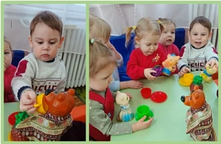 Дети любят праздники и поэтому развлечение «Мишкин День рождения» прошёл очень весело. Мы, именинник