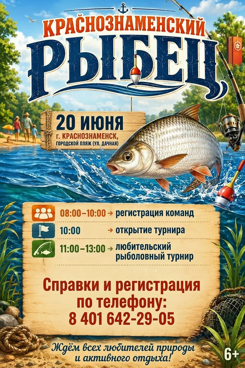 🎣 Вы ждали? Мы тоже!

🎉 Приглашаем всех любителей рыбалки на традиционный турнир по любительскому 