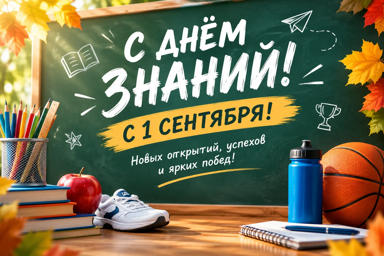 🎓 С Днём знаний! С 1 сентября!