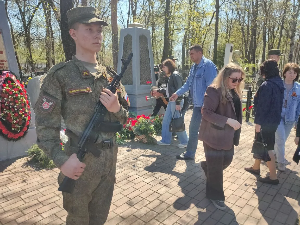 В предверии наступающего дня Победы МКП Водоканал приняли участие в торжественном митин...