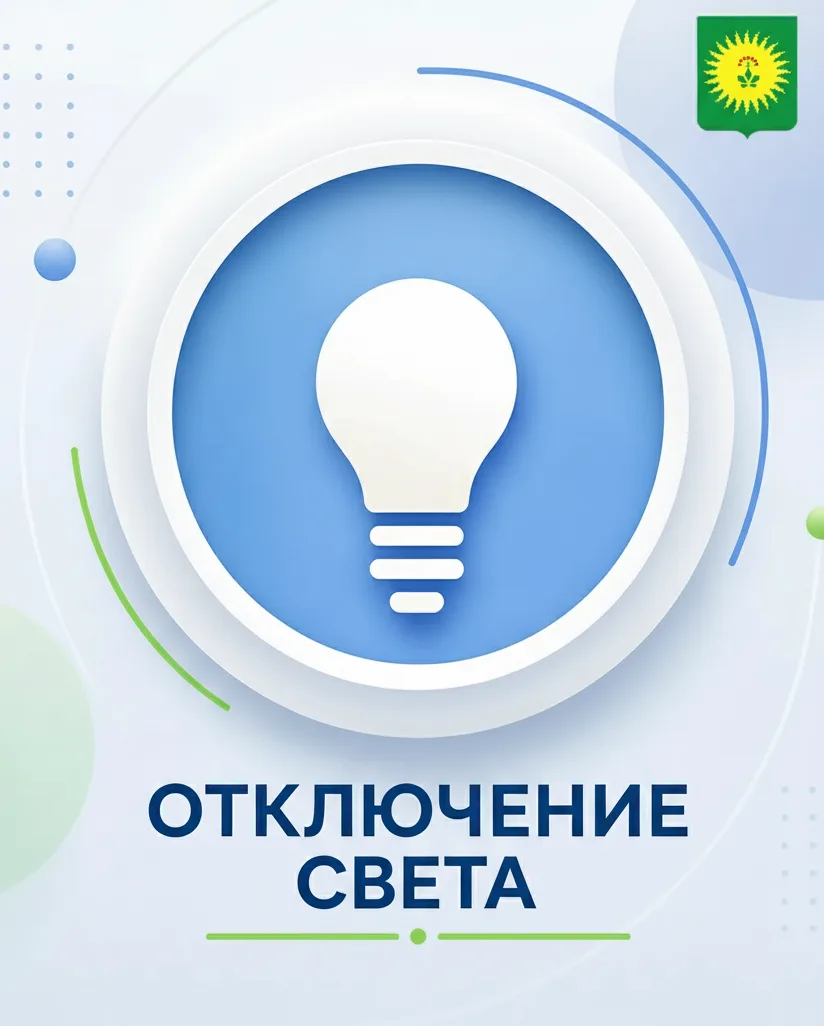 ⚡ ОТКЛЮЧЕНИЕ ЭЛЕКТРОСНАБЖЕНИЯ