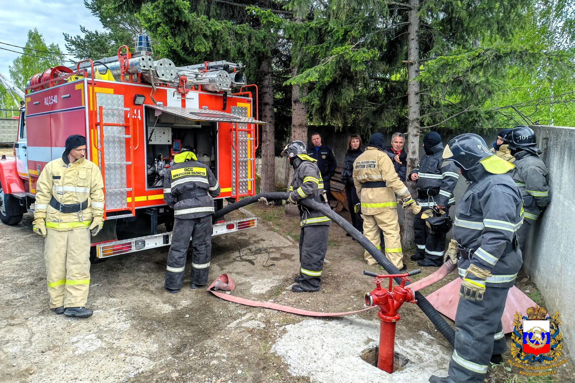 🚒На базе отдела профессионального обучения завершено обучение группы слушателей по про...
