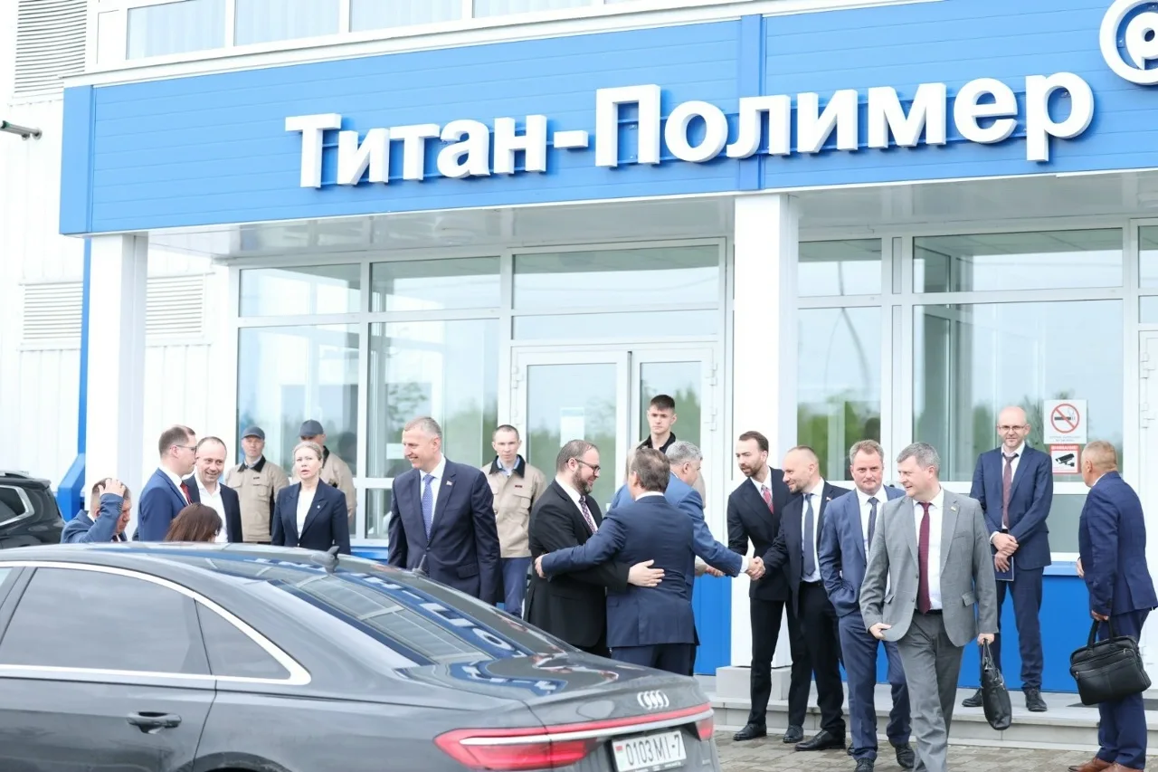 Глава администрации президента Республики Беларусь Дмитрий Крутой в составе официальной делегации по