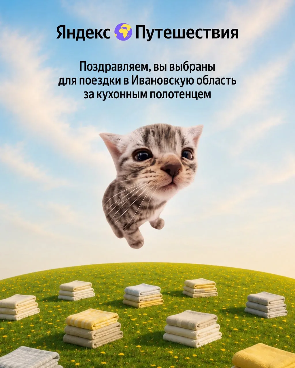 💰 Купить: полотенце (7 шт.), скатерть (1 шт.), комплект постельного белья (2 шт.) 

Едем на нишевый