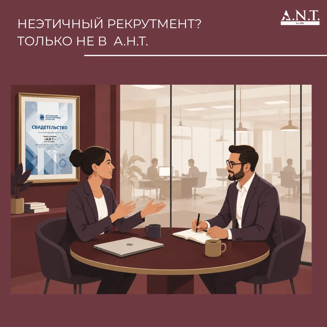 Неэтичный рекртумент? Только не в А.Н.Т.