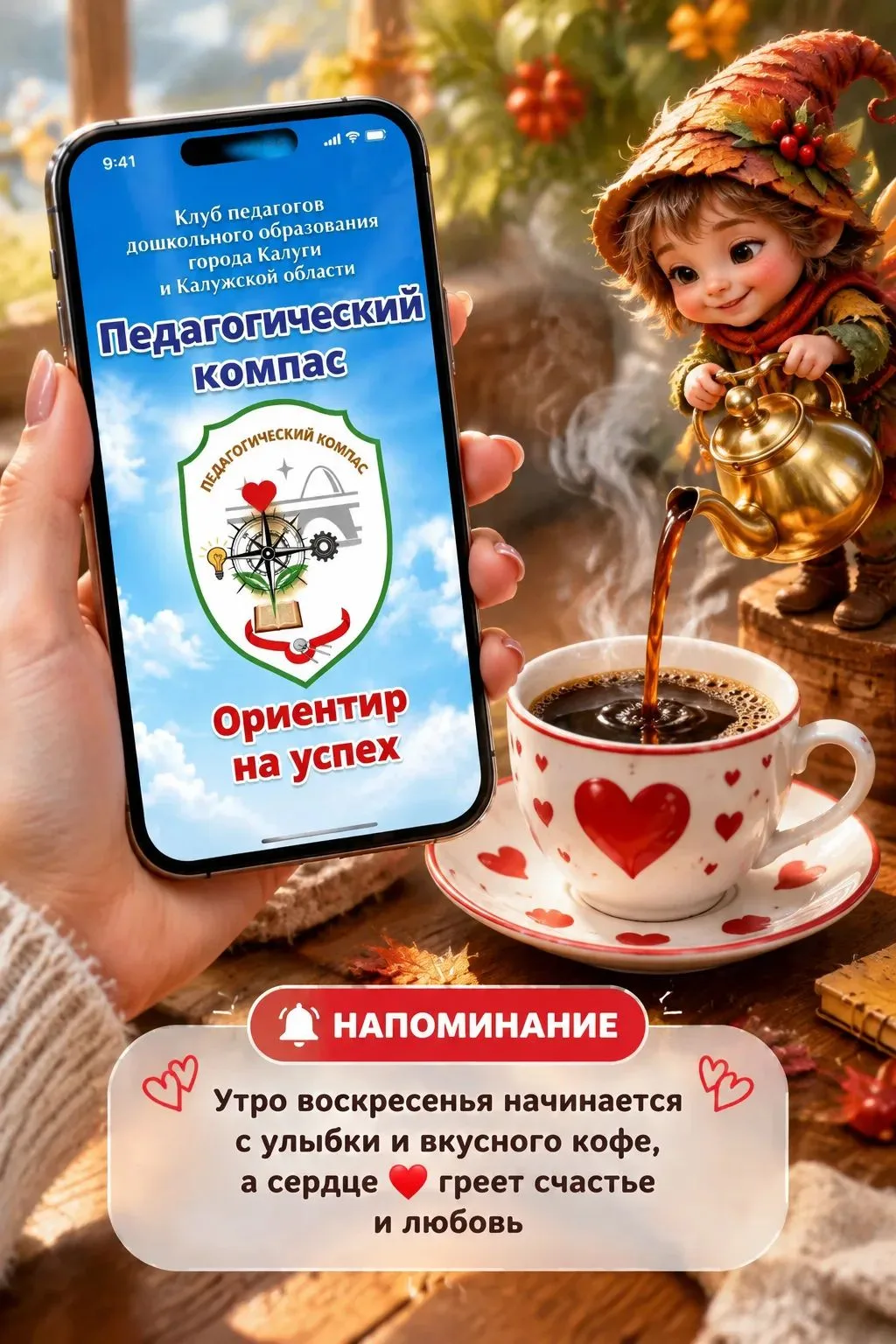 Мягкого и радостного воскресенья!