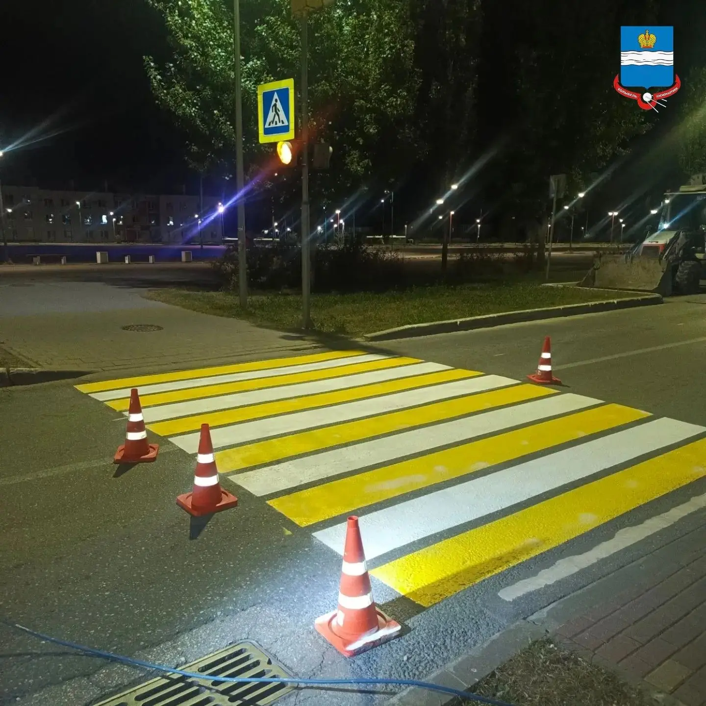 🚧Продолжаем обновлять дорожную разметку на улицах Калуги