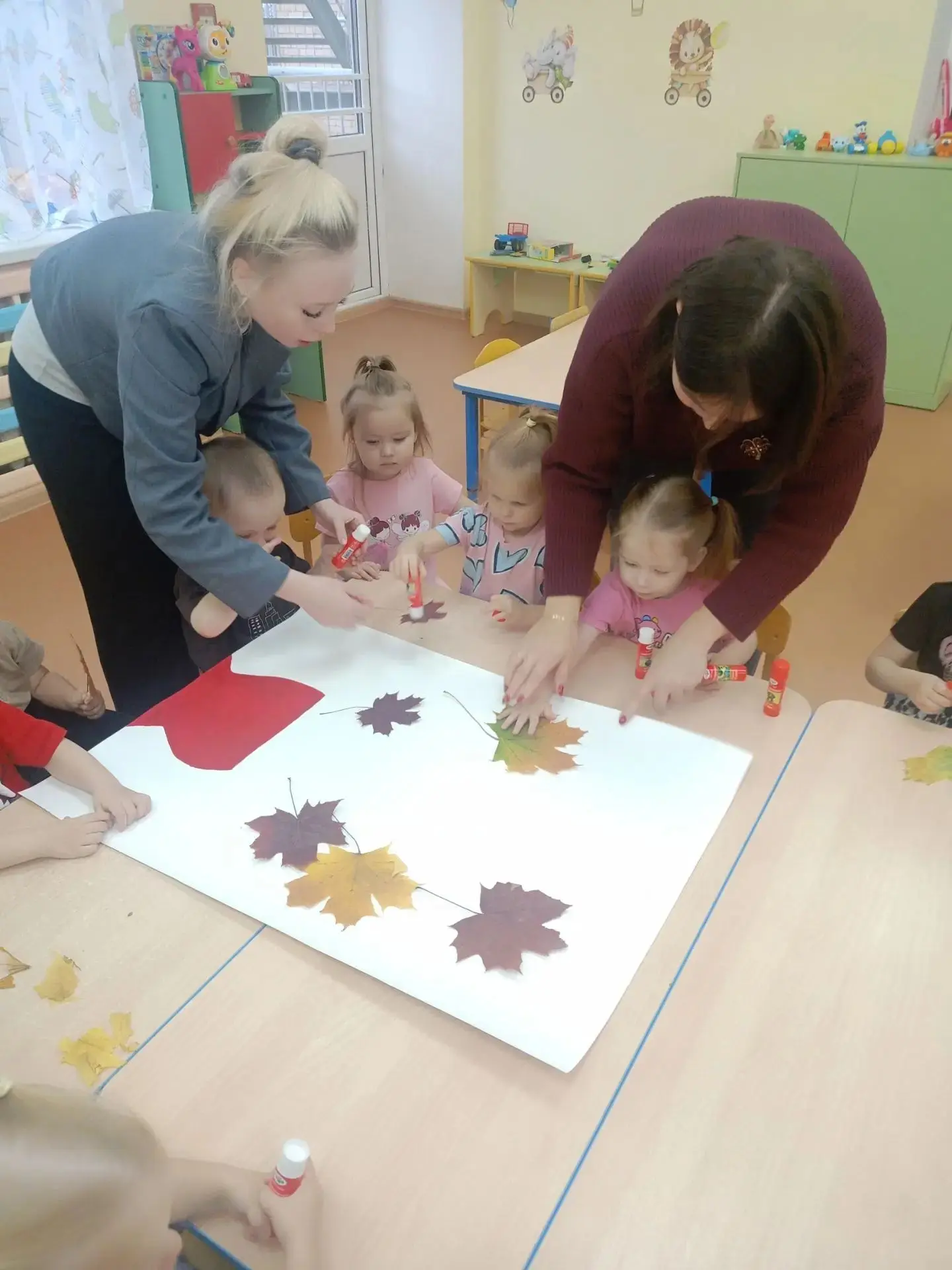🍁 Осеннее творчество и теплые встречи в нашей группе! 🎨