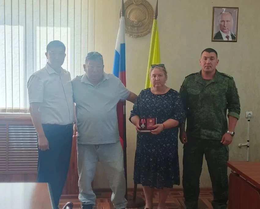 🎖 Герой Юстинского района награжден Орденом Мужества (посмертно)