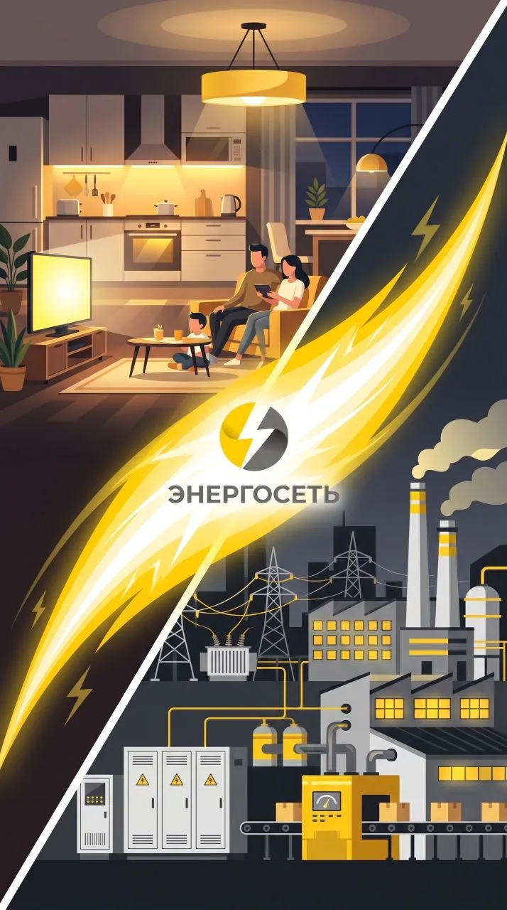 💡Свет в доме. Бесперебойная работа завода. Это всё — «Энергосеть».