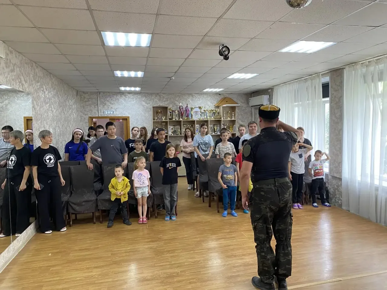 В Центре «Созвездие» прошла встреча с наставниками центра русской культуры и казачества при станице 