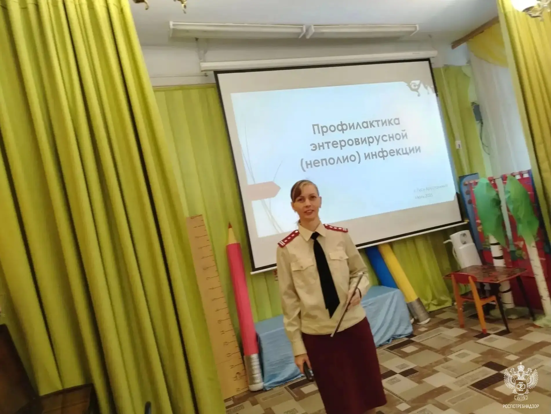 Профилактика энтеровирусных инфекций в организованных детских коллективах: лекция для в...