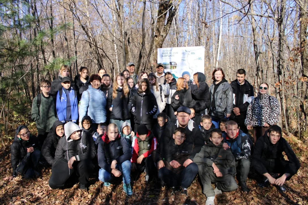 🍂 Более 130 человек уже прошли по новой экотропе в Долине тигров