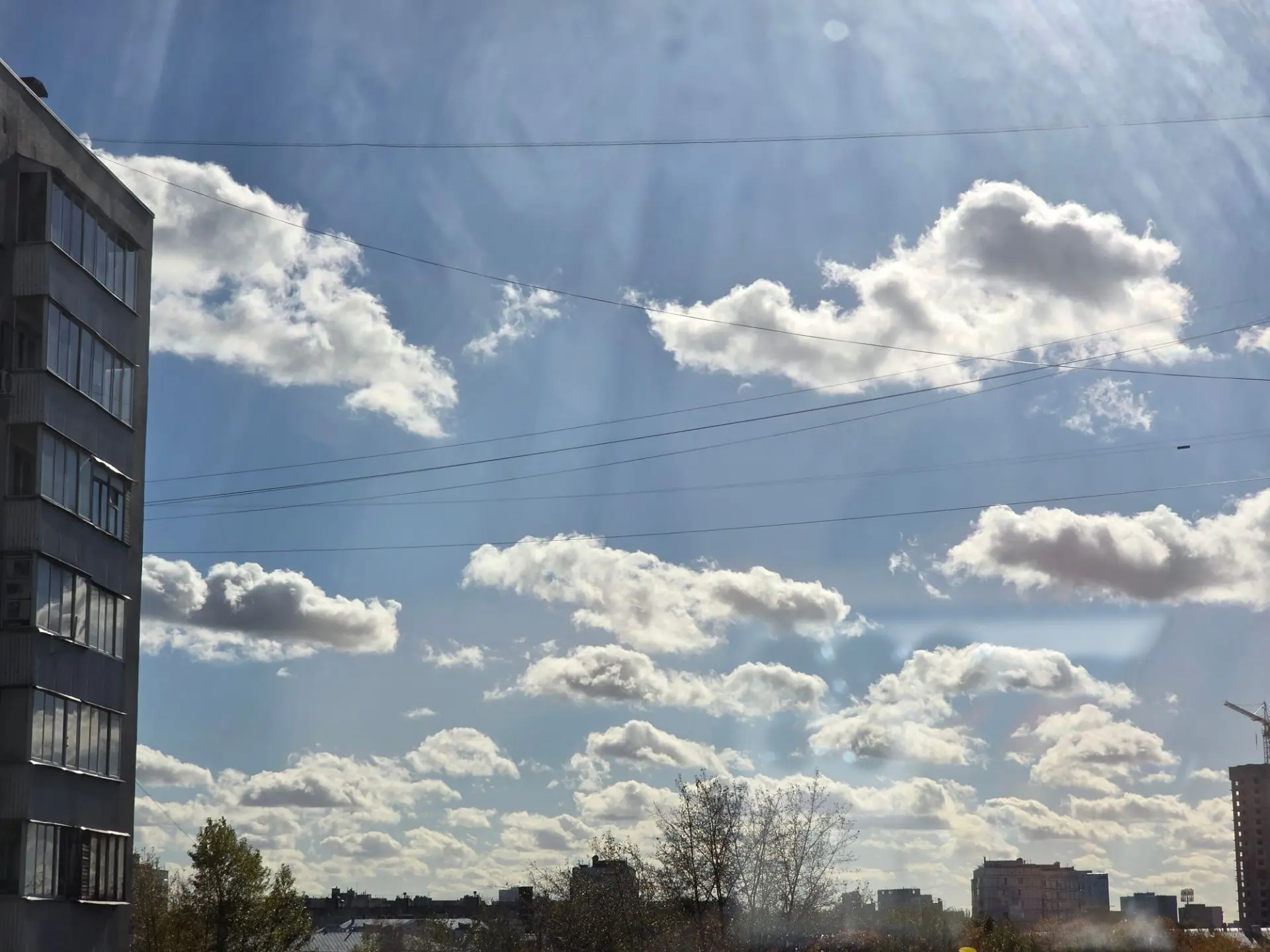 Летели облака❤