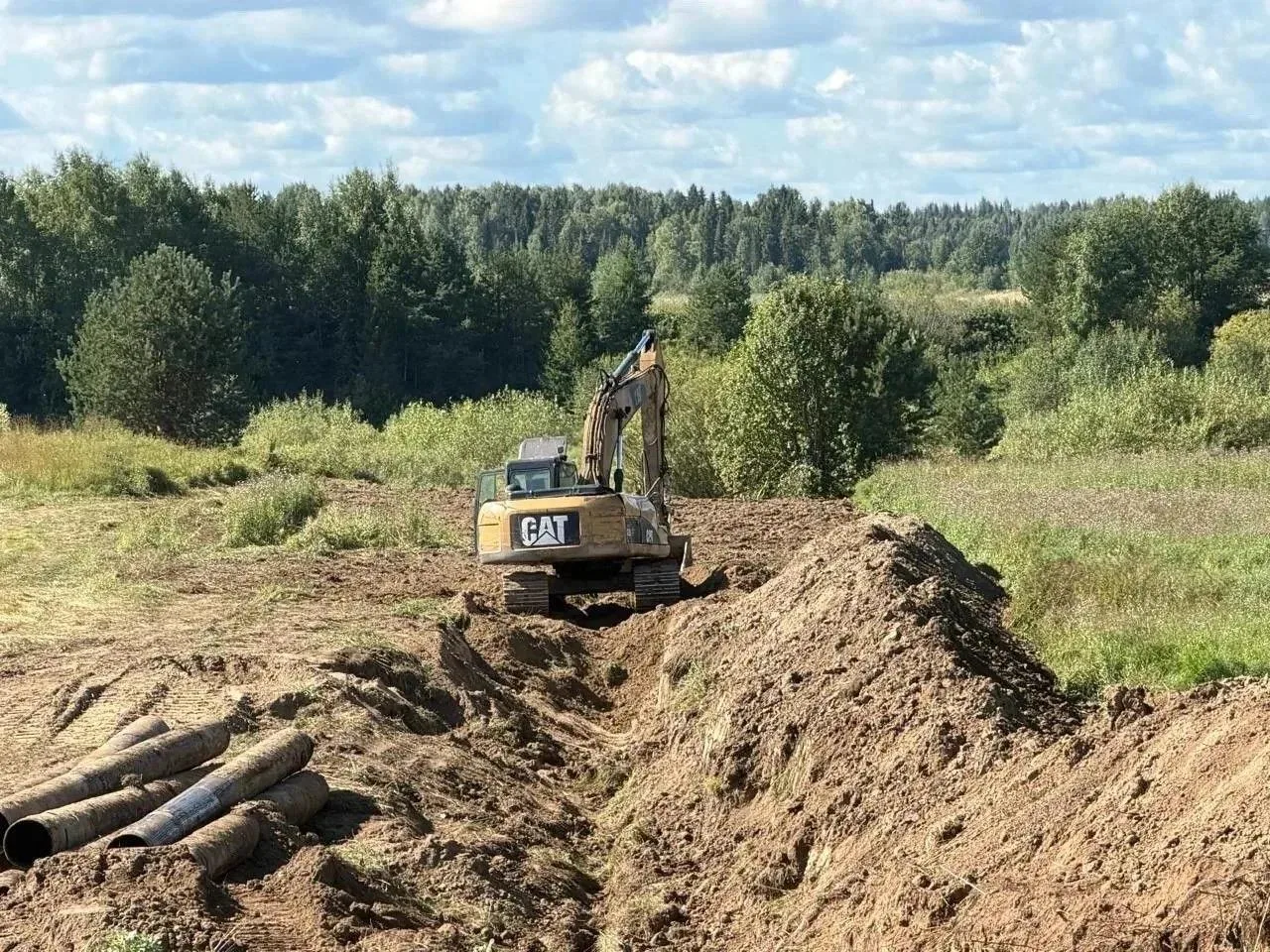❗Под Сосногорском сборщики металла повредили загерметизированный недействующий нефтепровод