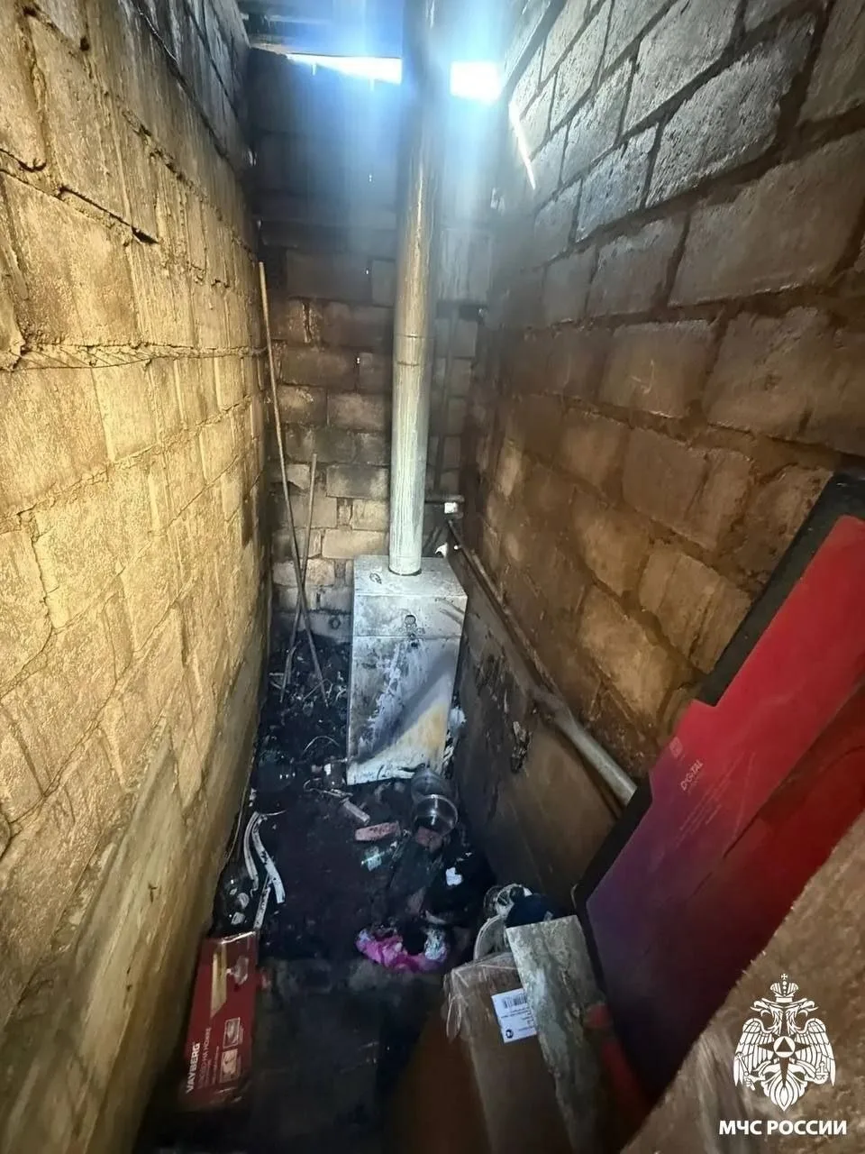 Ребёнок погиб после взрыва газа в Ингушетии 

Газовоздушная смесь воспламенилась в помещении котельн
