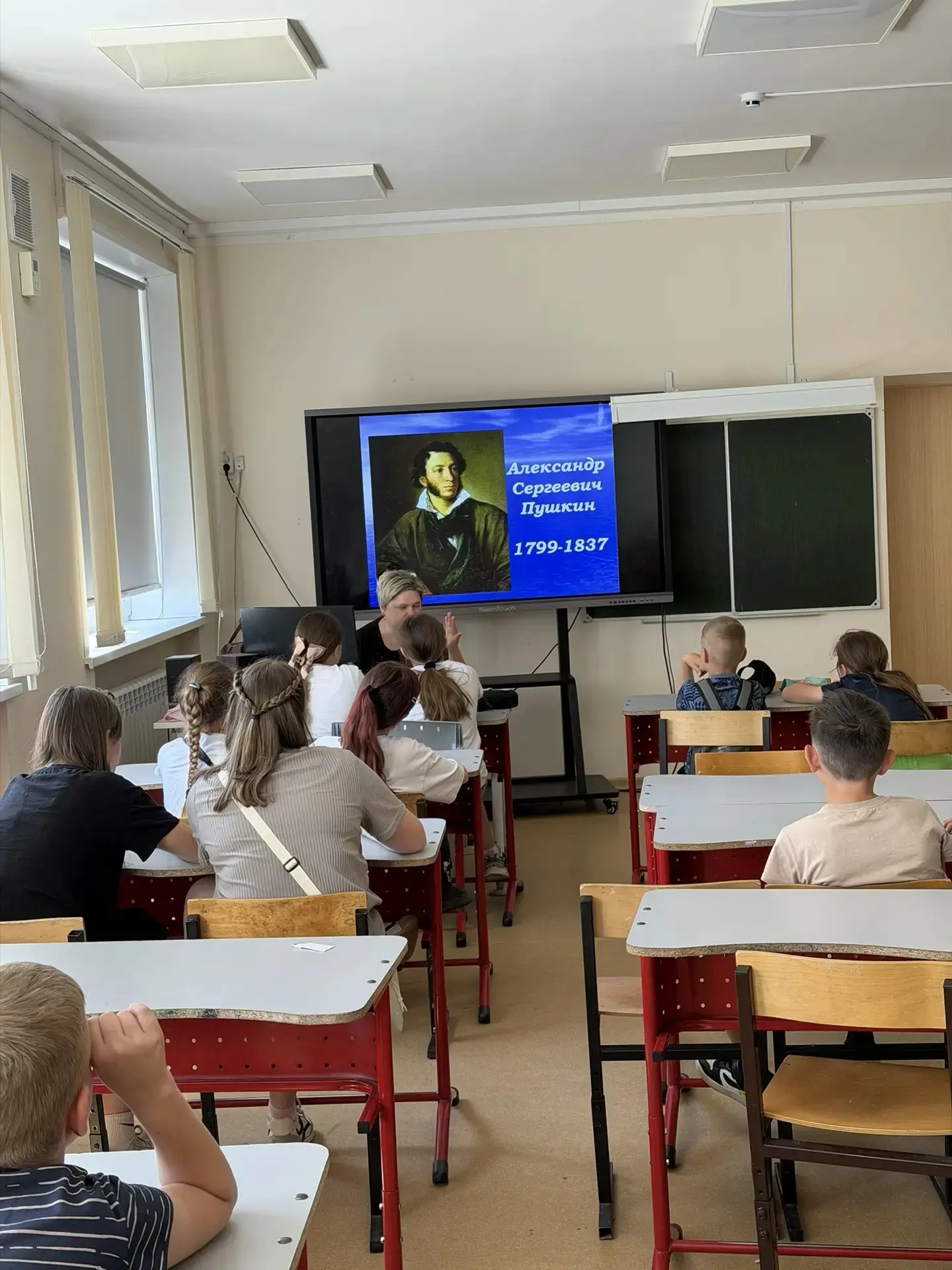 В преддверии Дня Пушкина, Бученкова О. А. провела для ребят увлекательное мероприятие «...