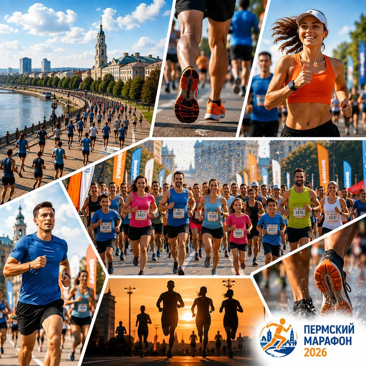 🏃 Всероссийские соревнования по лёгкой атлетике «Пермский марафон — 2026»