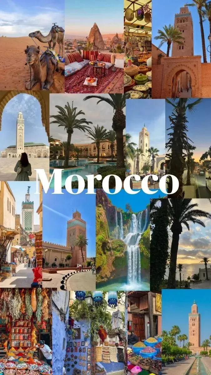 🇲🇦Марокко — это яркие краски, восточная атмосфера и путешествие, которое похоже на ск...
