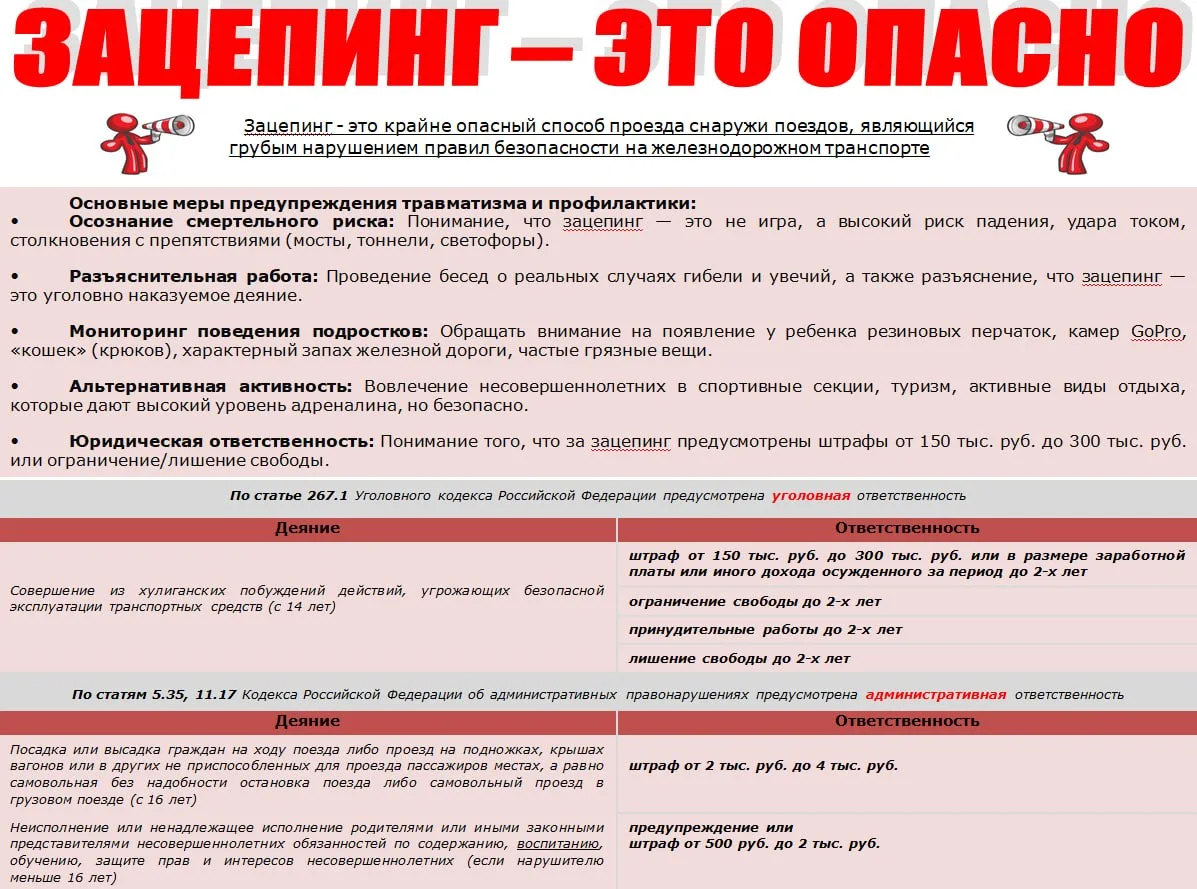 НАПОМИНАЕМ О БЕЗОПАСНОСТИ НА ЖЕЛЕЗНОЙ ДОРОГЕ  📌Подписывайтесь на наши социальные сети, чтобы быть в 