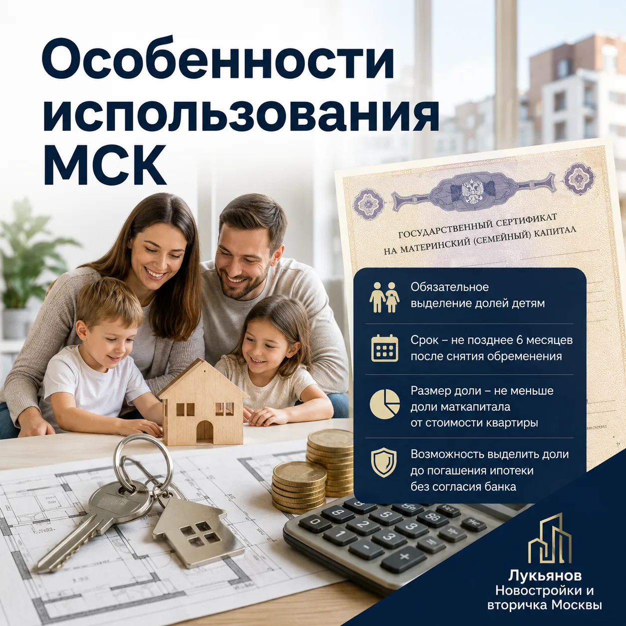 👫Особенности покупки жилья с использованием материнского капитала

Материнский капитал многие воспр