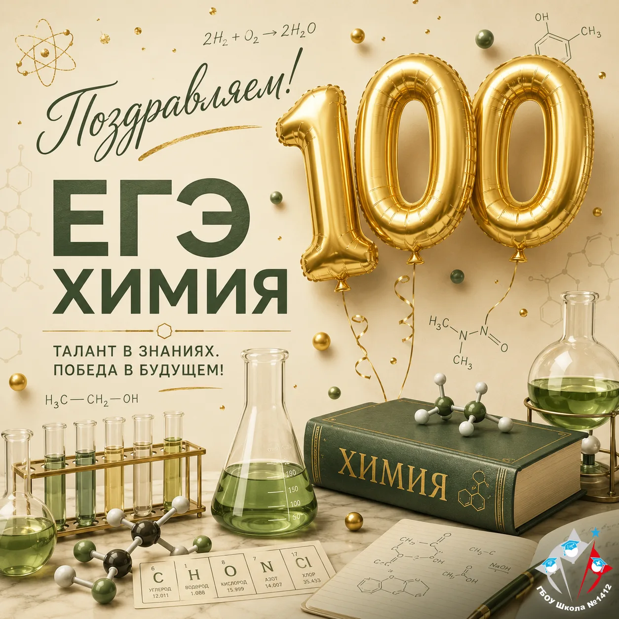 💯 ЕГЭ на 100 и 99!

🎉 Поздравляем учеников медицинского 11 «Г» класса с выдающимися результатами н