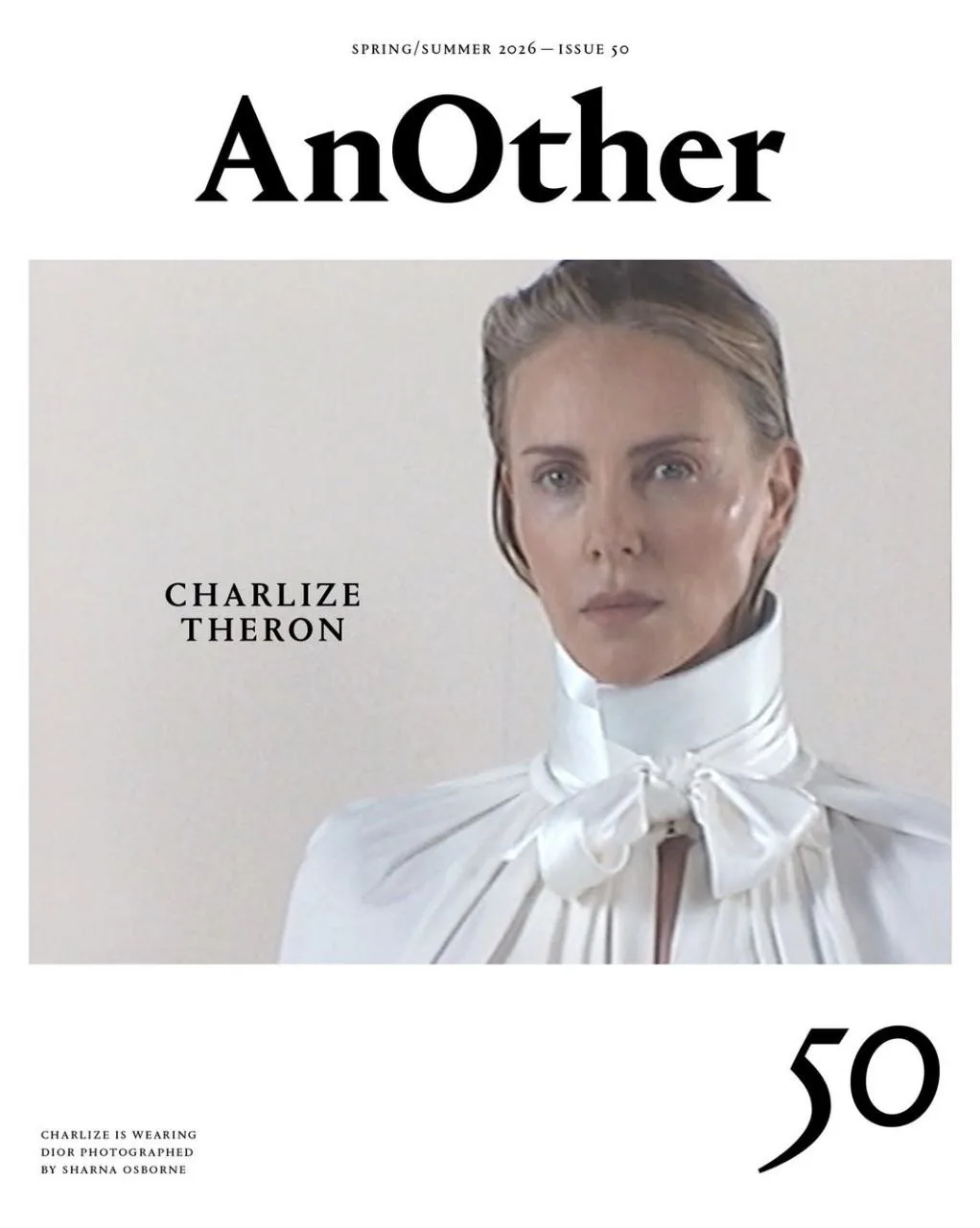 Загадочная ШАРЛИЗ ТЕРОН в фотосессии для Another Magazine