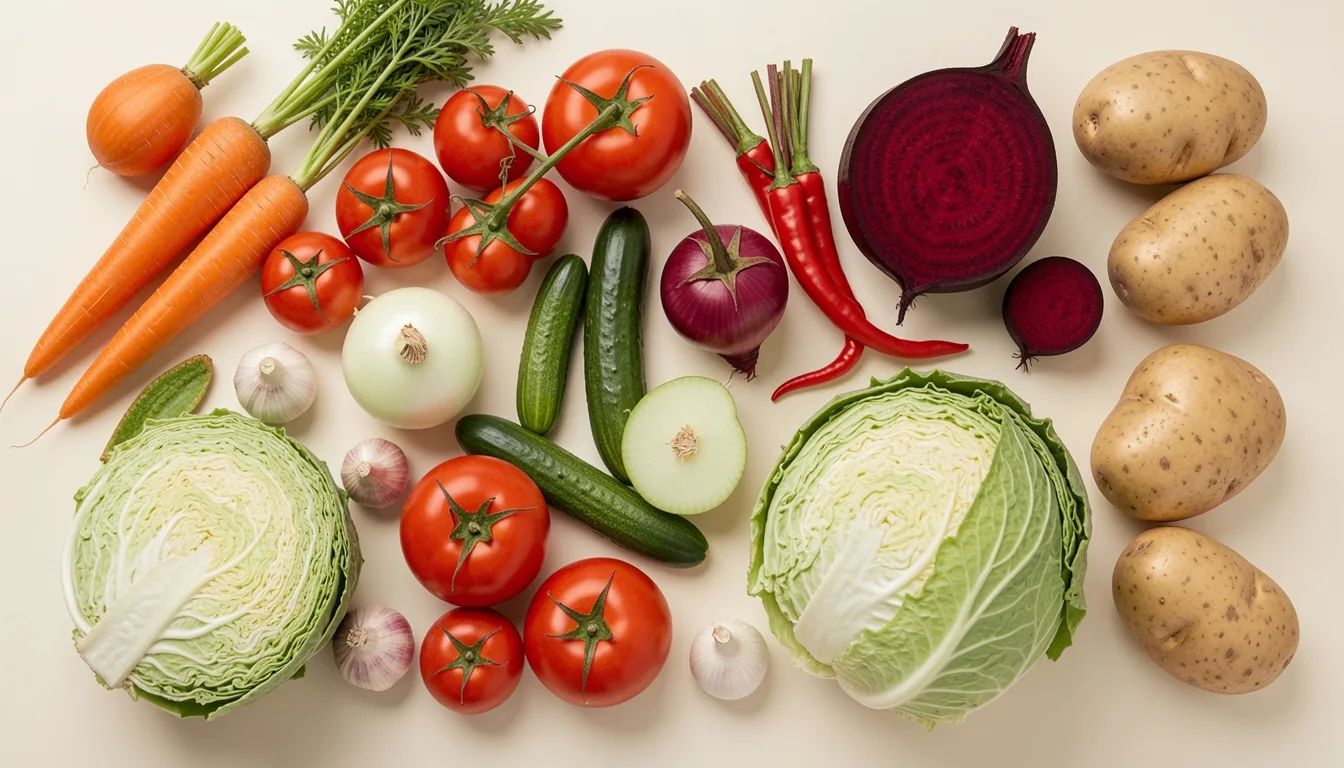 🥗 Топ‑9 овощей, которые стоит есть каждый день: польза и важные нюансы