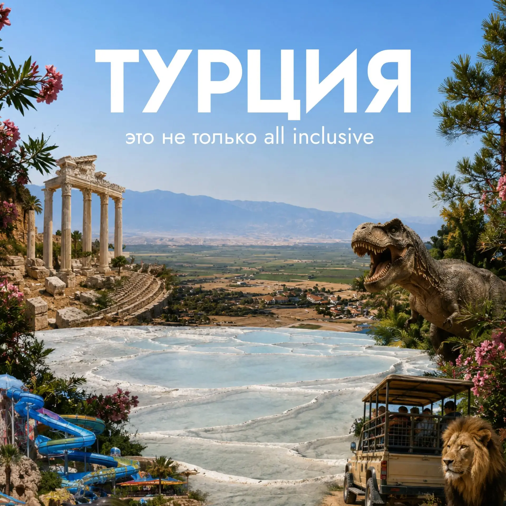 А вы знали, что Турция - это не только отдых по системе all inclusive?