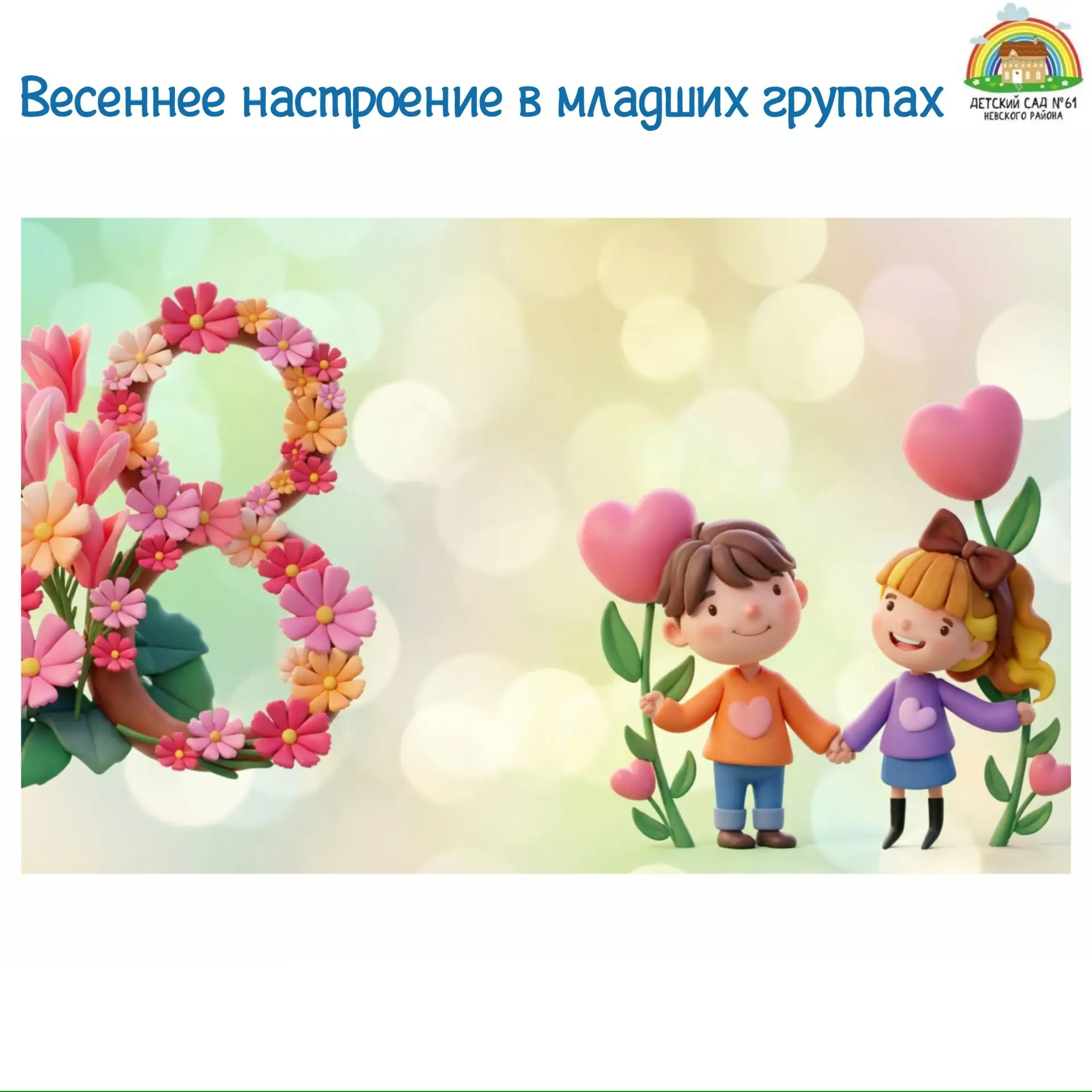 Весеннее настроение в младших группах
