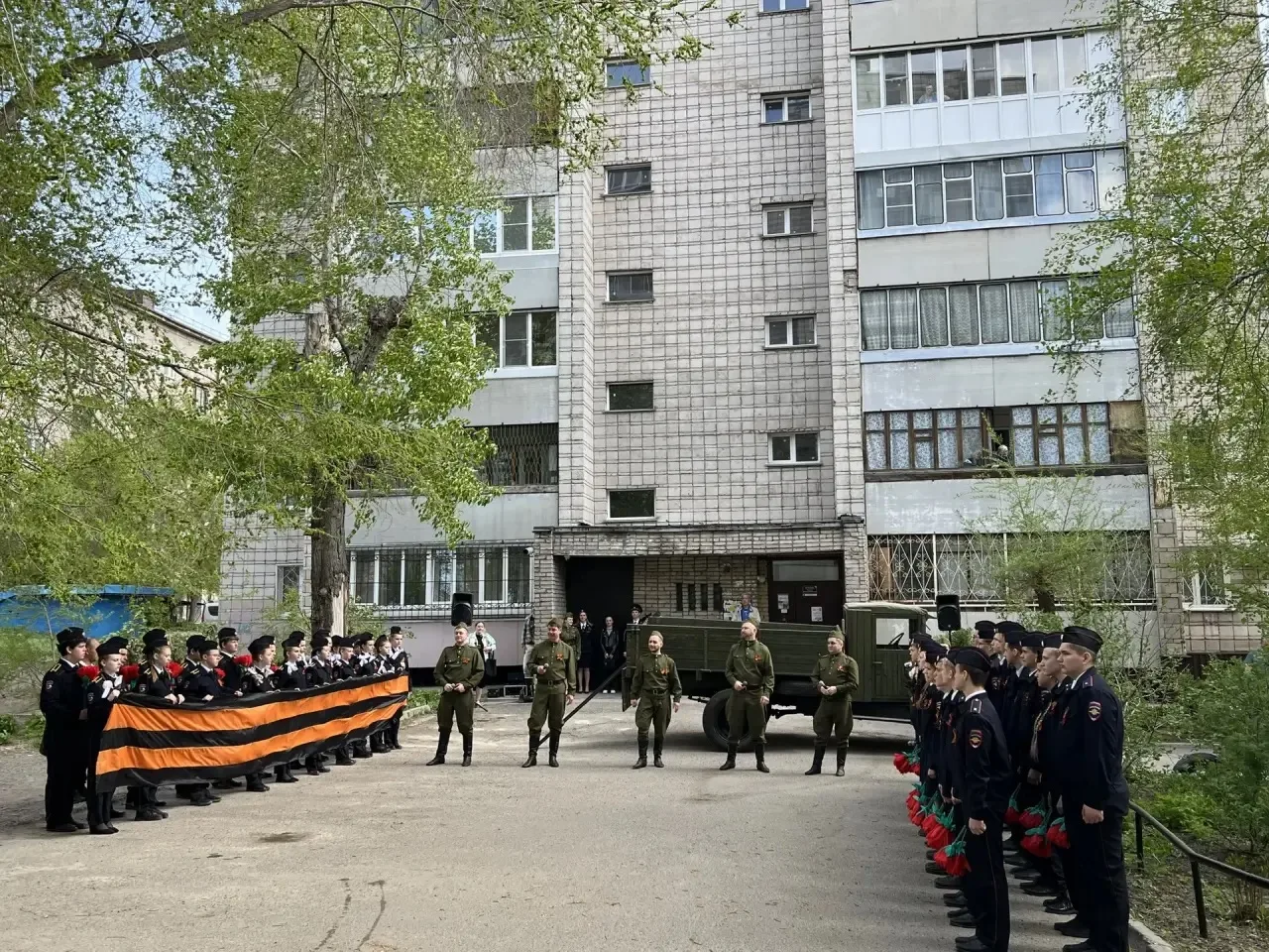 ⭐️В ГУ МВД России по Алтайскому краю проходят   мероприятия, посвященные празднованию Дня Победы.  В