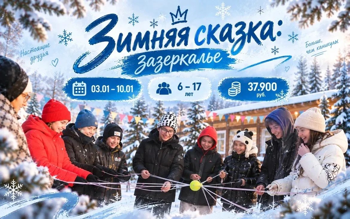 Зимняя смена “ЗИМНЯЯ СКАЗКА: Зазеркалье”