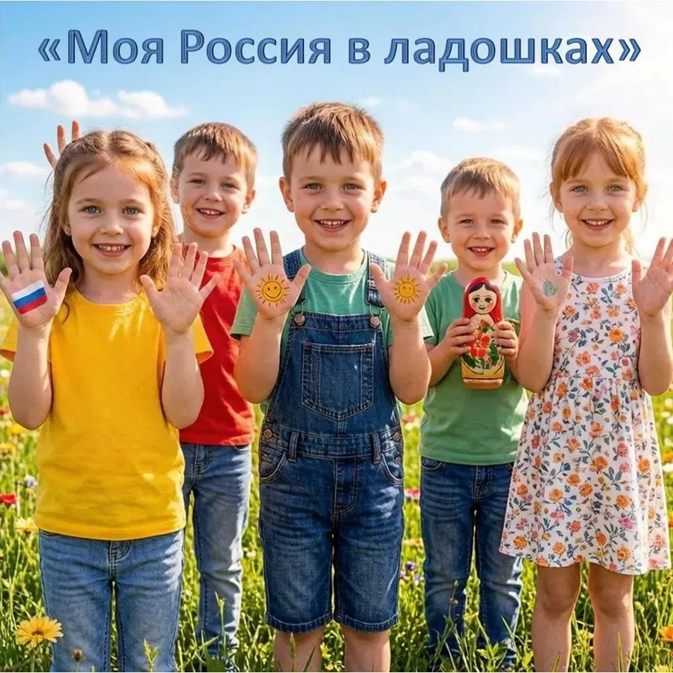 💥 Мы объявляем о начале фотомарафона «Моя Россия в ладошках»!