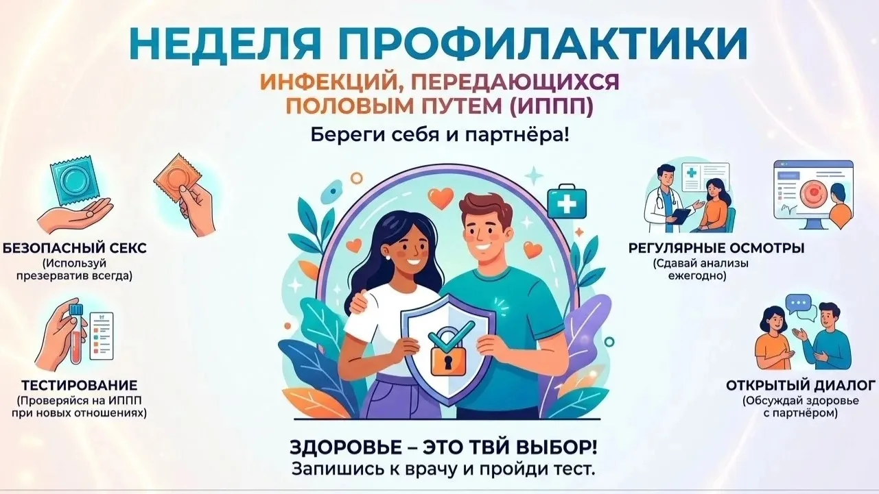 📅 С 13 по 19 июля проходит Неделя профилактики инфекций, передающихся половым путем (ИППП). 

🔬ИПП