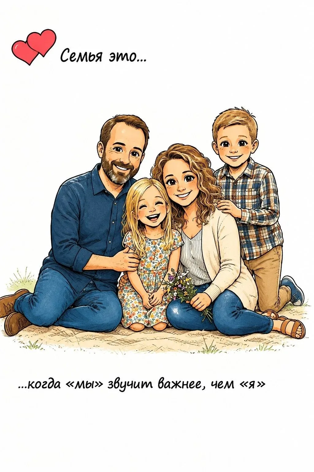 Семейное фото в стиле «Love is…»

💕Ко Дню семьи, любви и верности приглашаем наших подписчиков прин