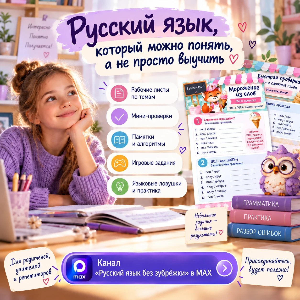 Русский язык, который можно понять, а не просто выучить