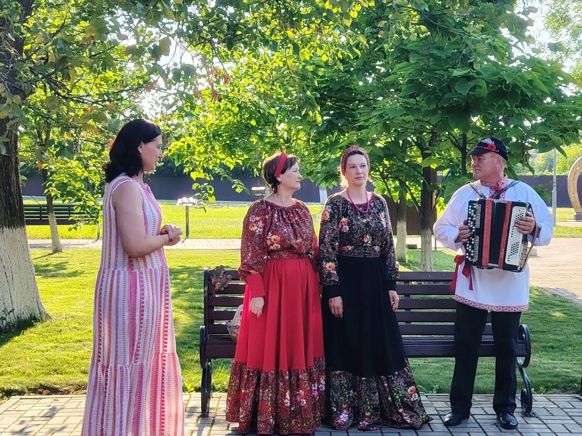 🎉 «Вечер отдыха у фонтана» в городском парке культуры и отдыха — удался на славу! 🎉