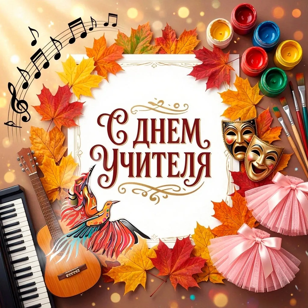 🍂 Дорогие учителя и ветераны педагогического труда!