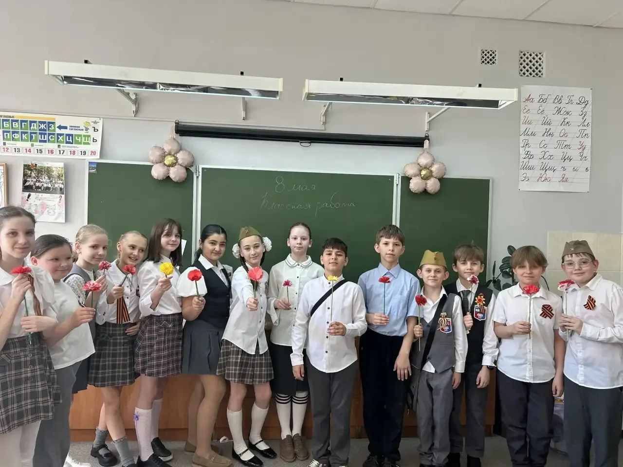 🇷🇺 Уроки мужества "И вот она пришла, Победа!" в нашей гимназии  В преддверии 81-й годовщины Победы в