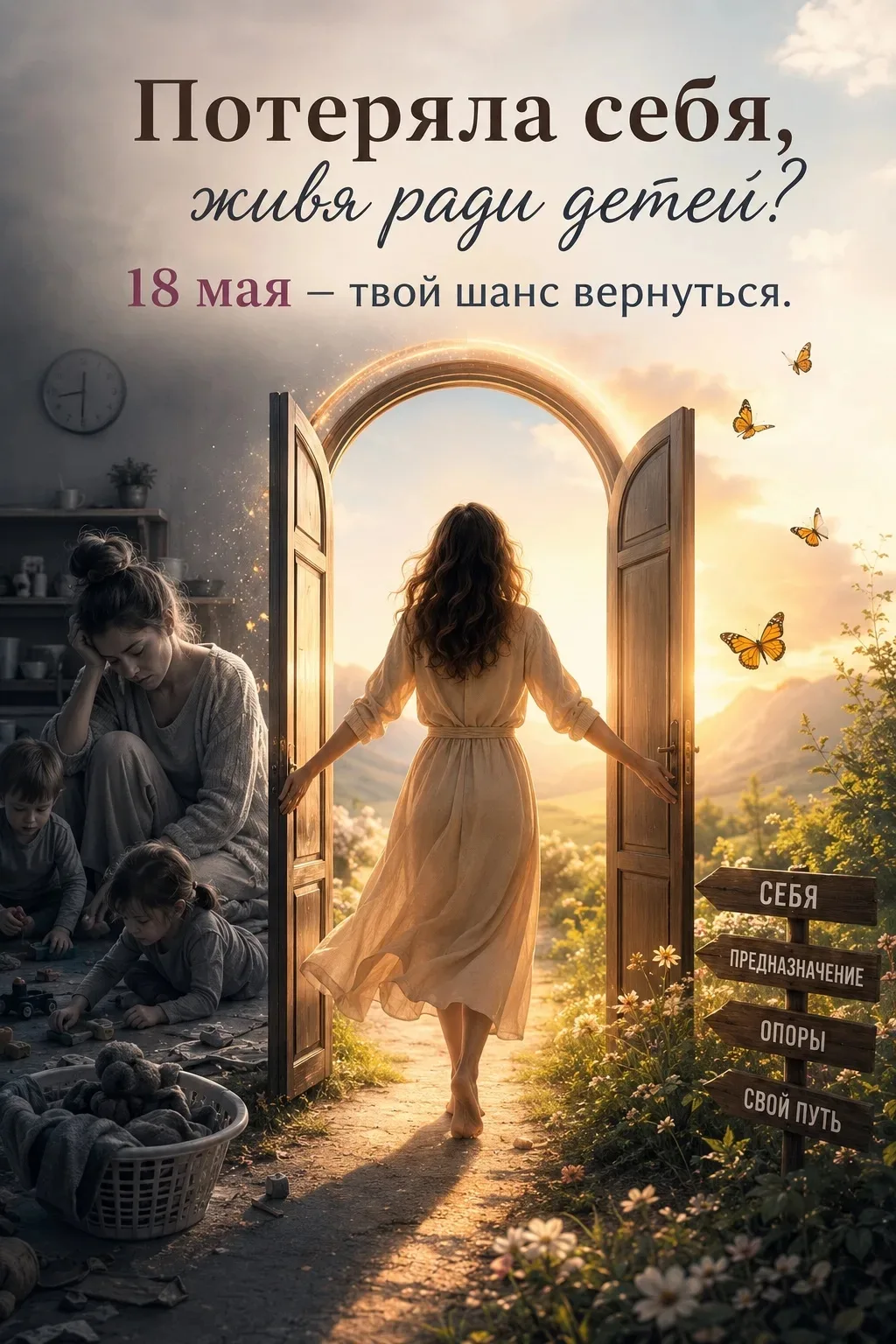 Знакомо?

✓ Читаешь про «предназначение» и «выгорание»— а как применить к своей жизни, где дети, уст