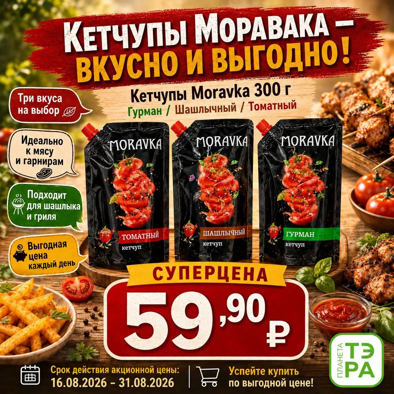 🍅 Вкусно к любимым блюдам — и по суперцене!