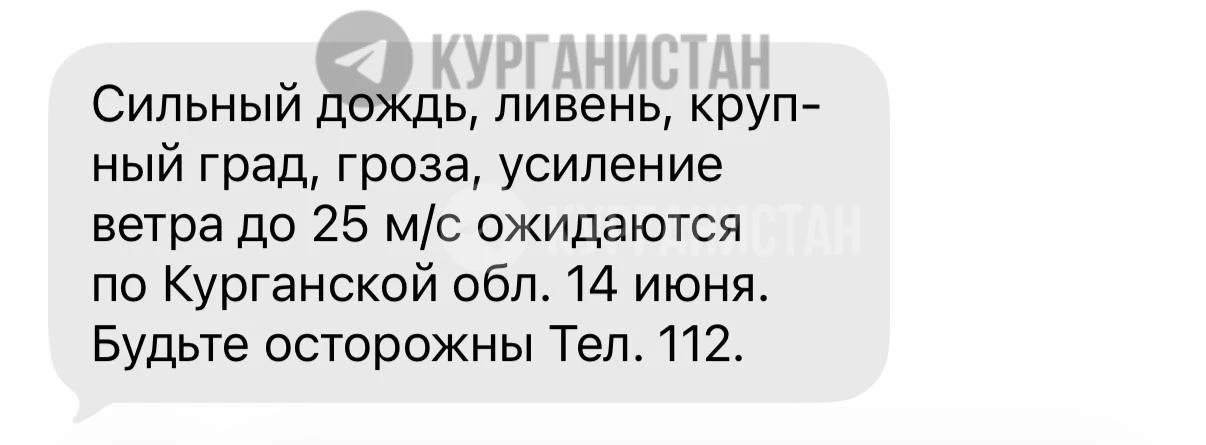 Штормовое предупреждение объявили в Курганской области.

В ближайшие часы синоптики обещают снова до