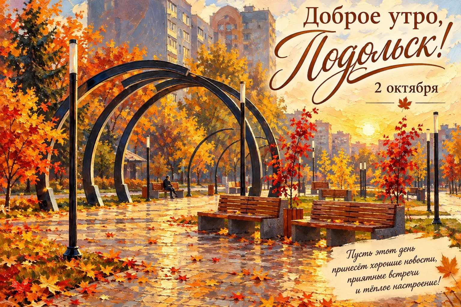 ☀️ Доброе утро, Подольск!