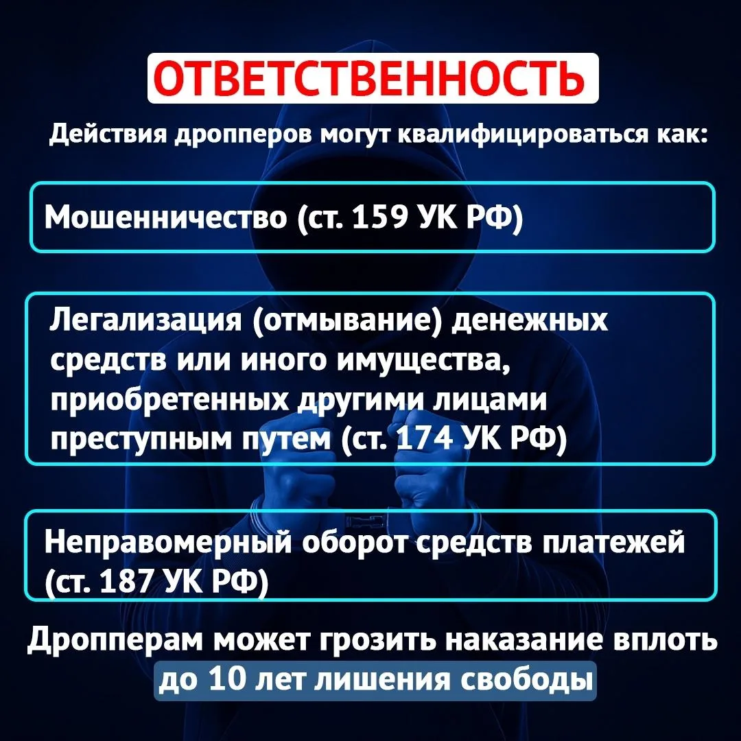 ‎Профилактика дропперства
‎
‎Видеоматериал по профилактике дропперства
‎
‎Памятка для детей и родите