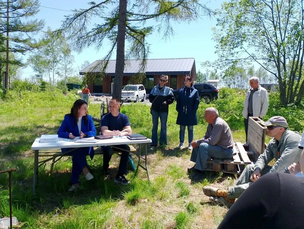 ☀️ Сегодня после обеда заглянули в СНТ «Детство» на общее собрание — спасибо председателю за приглаш